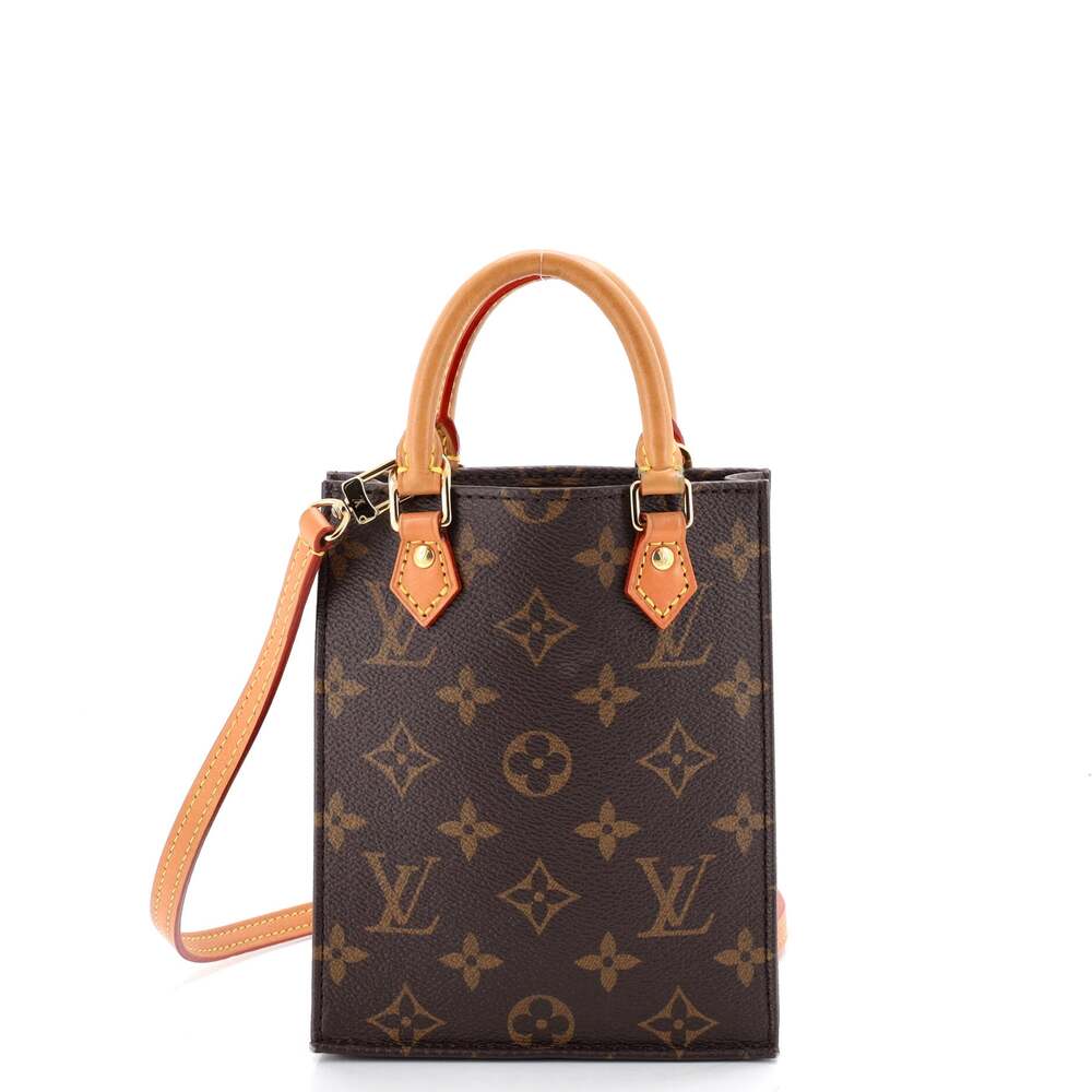 Louis Vuitton Petit Sac Plat Bag Canvas #239662L17B